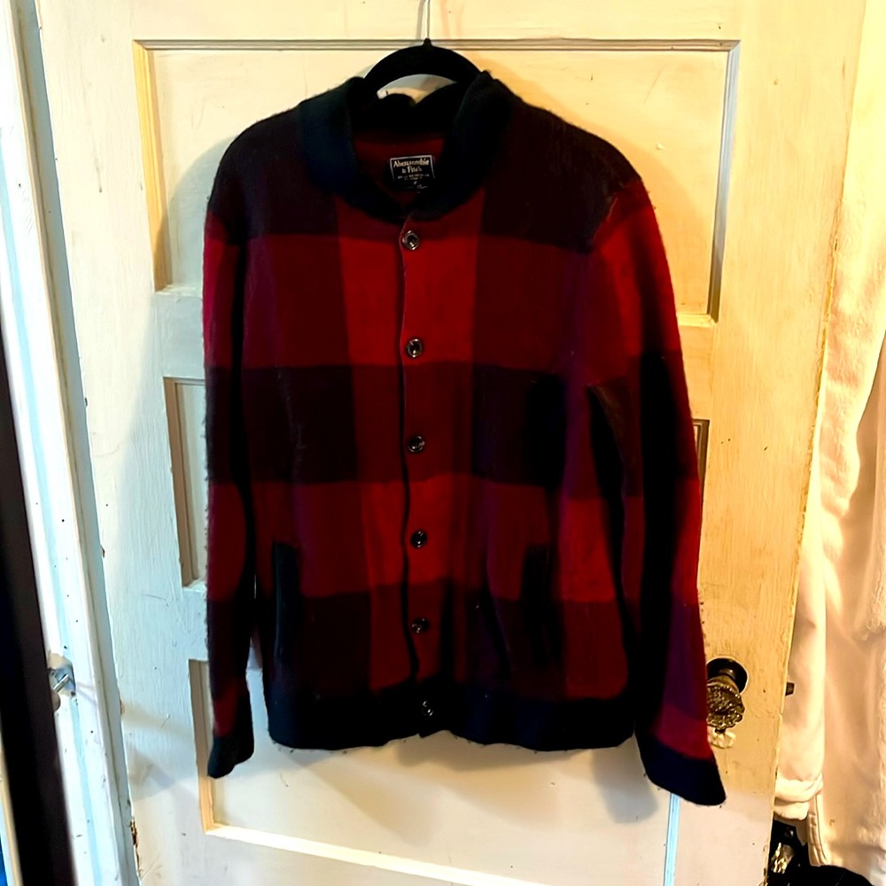 Abercrombie and Fitch Men’s bomber sweater